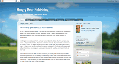 Desktop Screenshot of hungrybearpublishing.com